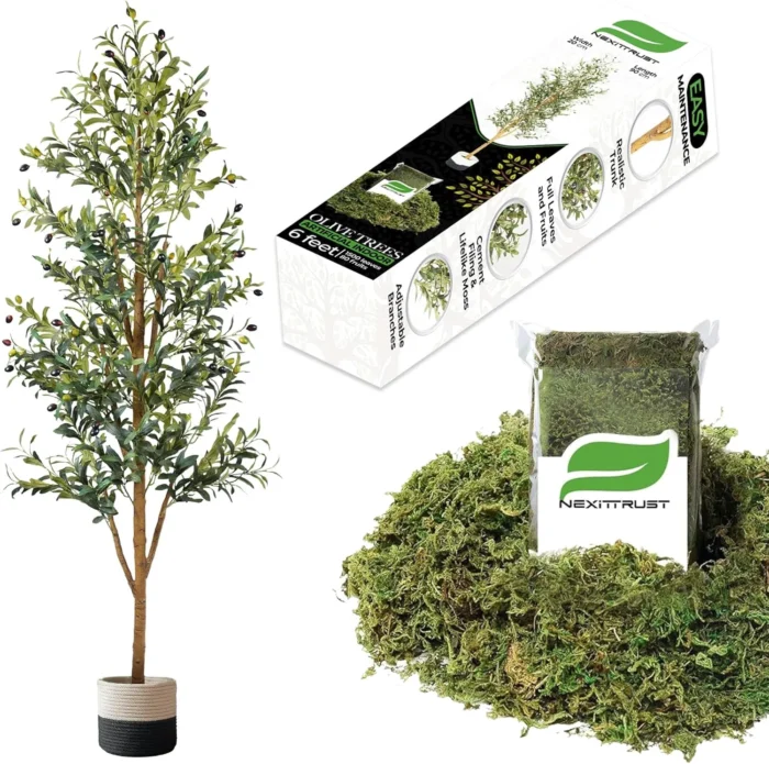 5FT Artificial Decorative Olive Tree