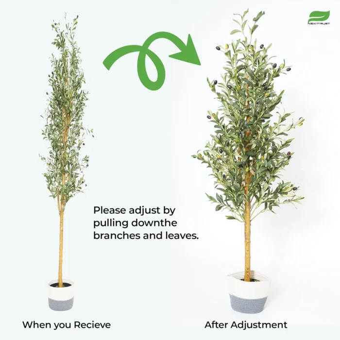 5FT Artificial Decorative Olive Tree - Image 4